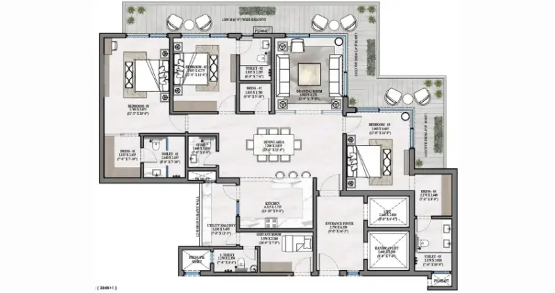 Opus One New Chandigarh Mohali: Luxury 3/4/5 BHK High-Rise Apartments in Mohali | Best Residential Projects in Mohali
