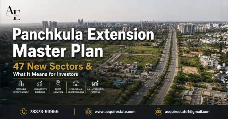 Panchkula Extension Master Plan: 47 New Sectors & What It Means for Investors