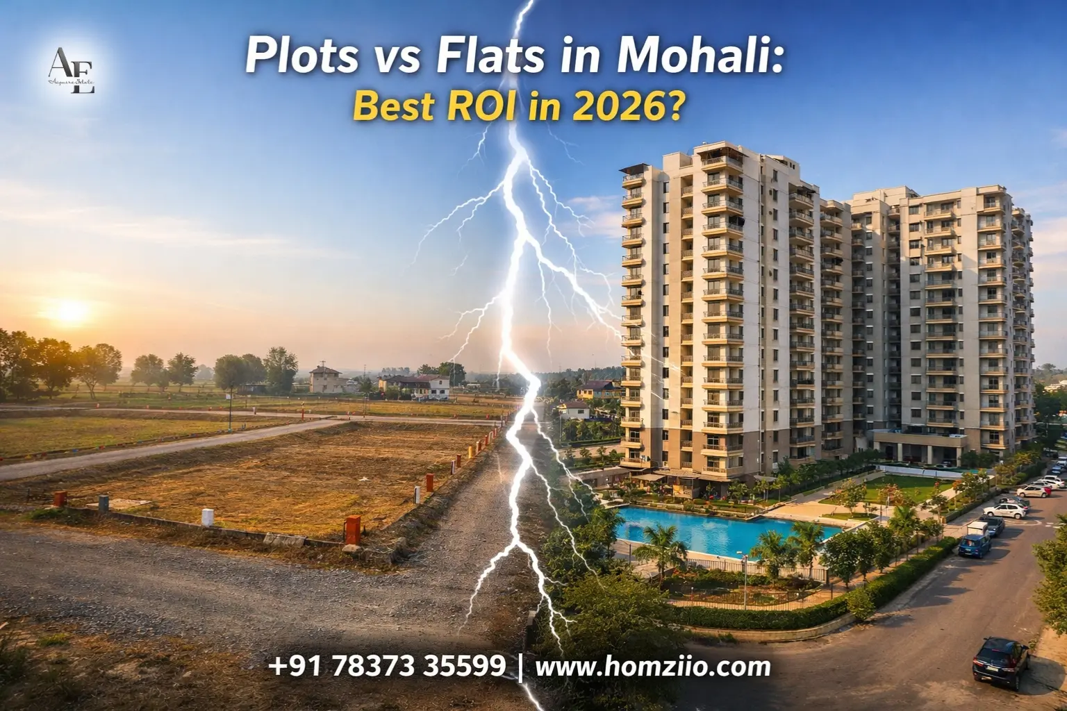 Plots vs Flats in Mohali, Zirakpur and Kharar: Where is the Better ROI in 2026?