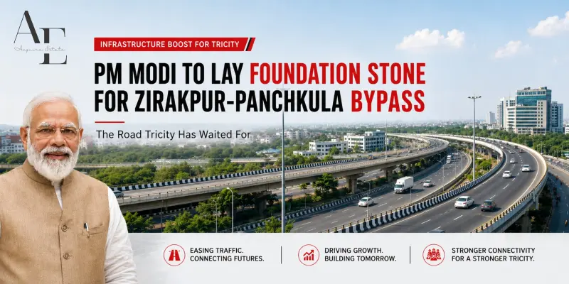 PM Modi to Lay Foundation Stone for Zirakpur-Panchkula Bypass July 17