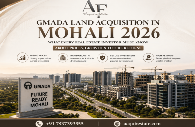 GMADA Land Acquisition in Mohali 2026: What Every Real Estate Investor Must Know About Prices, Growth & Future Returns