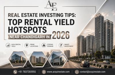 Real Estate Investing Tips: Top Rental Yield Hotspots Near Chandigarh in 2026 Investors Must Buy Now