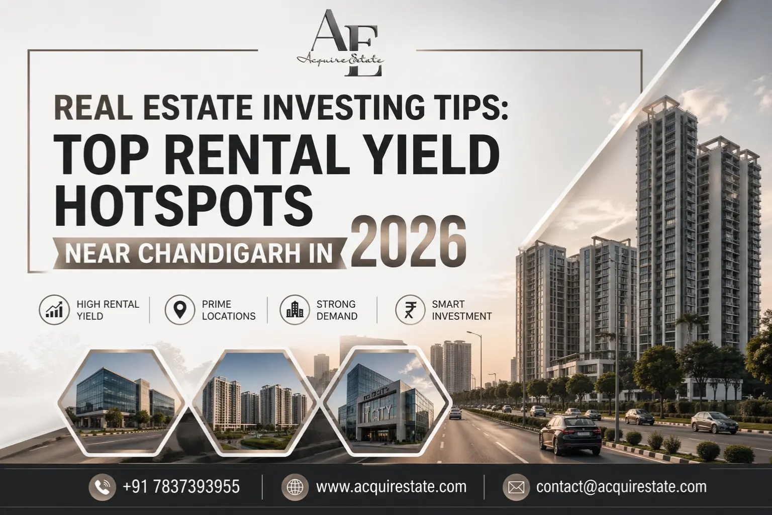 Real Estate Investing Tips: Top Rental Yield Hotspots Near Chandigarh in 2026 Investors Must Buy Now