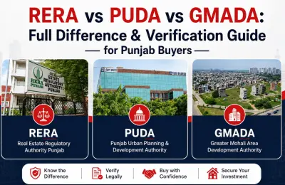 RERA vs PUDA vs GMADA: Full Difference & Verification Guide for Punjab Buyers