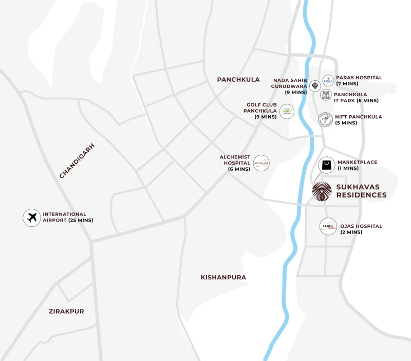 S R Sukhavas Residences Sector 24 Panchkula | Luxury 4BHK Apartments in Panchkula Residential Projects