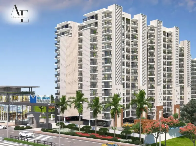 The Suman Marvelous VIP Road Zirakpur: Luxury 3 BHK High-Rise Apartments | Best Real Estate Projects in Zirakpur