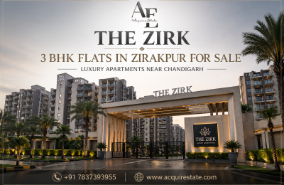 The Zirk – 3 BHK Flats in Zirakpur for Sale | Luxury Apartments Near Chandigarh