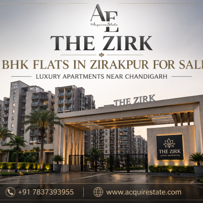 The Zirk – 3 BHK Flats in Zirakpur for Sale | Luxury Apartments Near Chandigarh
