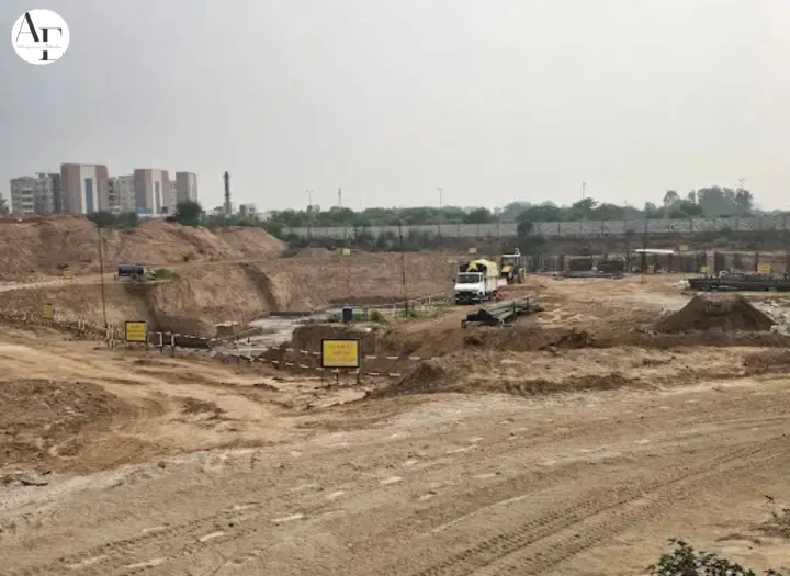 Construction update of The Tiara 4 and 5 BHK flats New Chandigarh