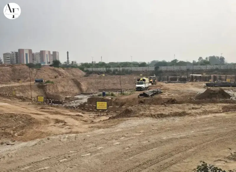 Construction update of The Tiara 4 and 5 BHK flats New Chandigarh
