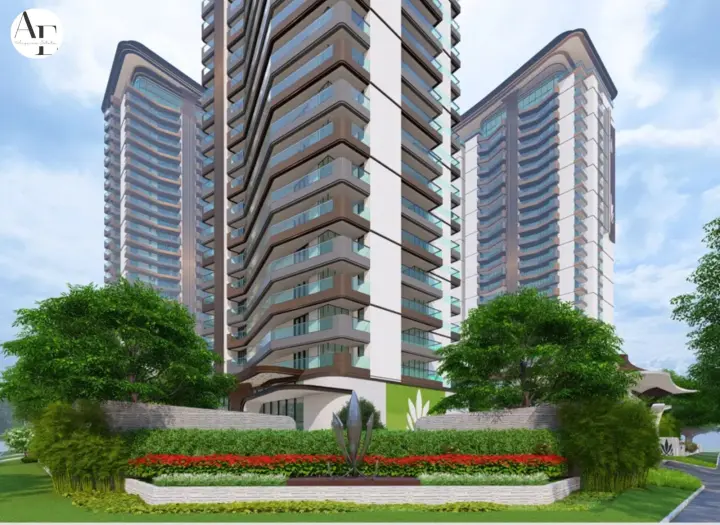 High-rise luxury residential towers at The Tiara New Chandigarh