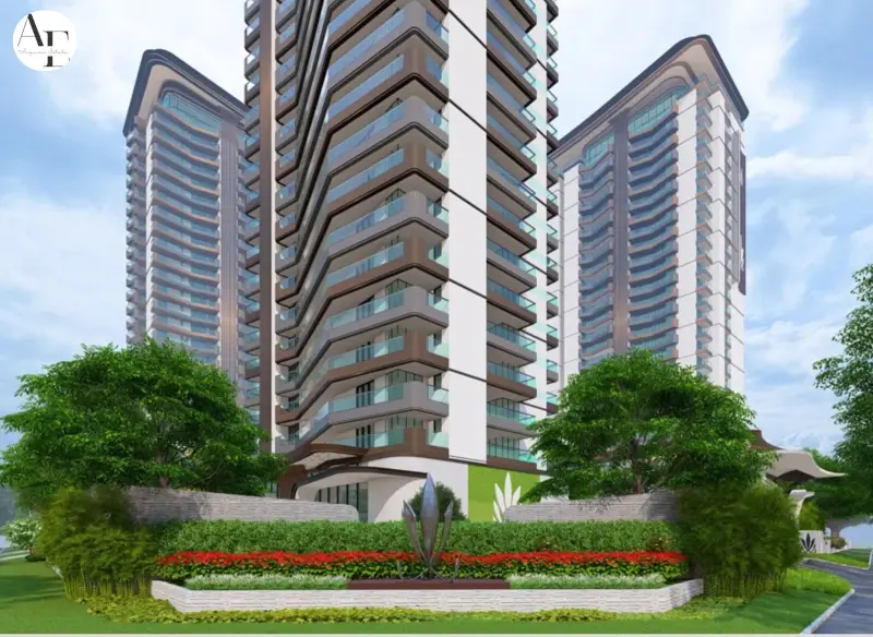 High-rise luxury residential towers at The Tiara New Chandigarh