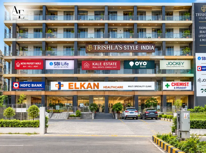 Trishla Little India – Peer Muchalla, Zirakpur, Commercial Shops