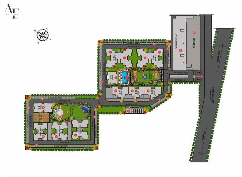 Uptown Skylla Aerocity Mohali Luxury Apartments