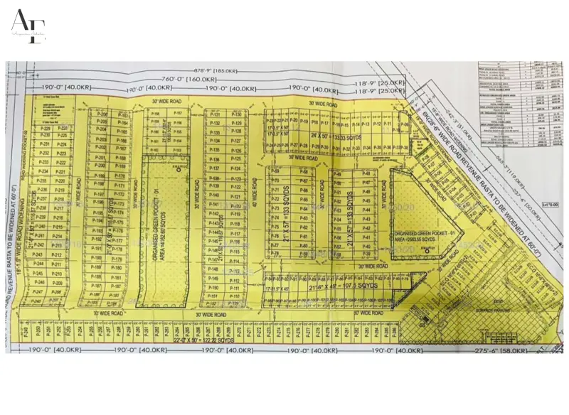 Velora Urbano Mohali site plan showing residential plot layout and township planning