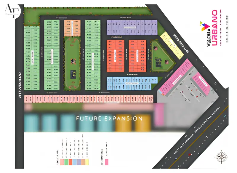 Virtual view of Velora Urbano Mohali premium residential plotted township