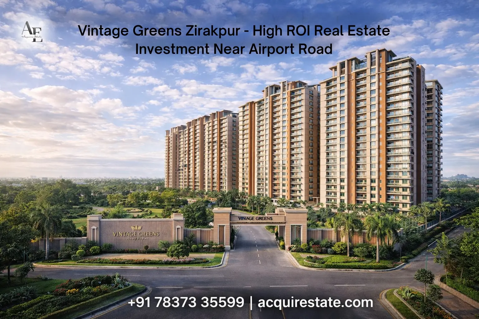 Vintage Greens Zirakpur | High ROI Real Estate Investment Near Airport Road